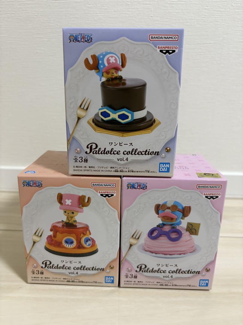 ワンピース　Paldolce collection vol.4 3体セット One Piece Paldolce Collection - Vol.4 Chopper 3 Types