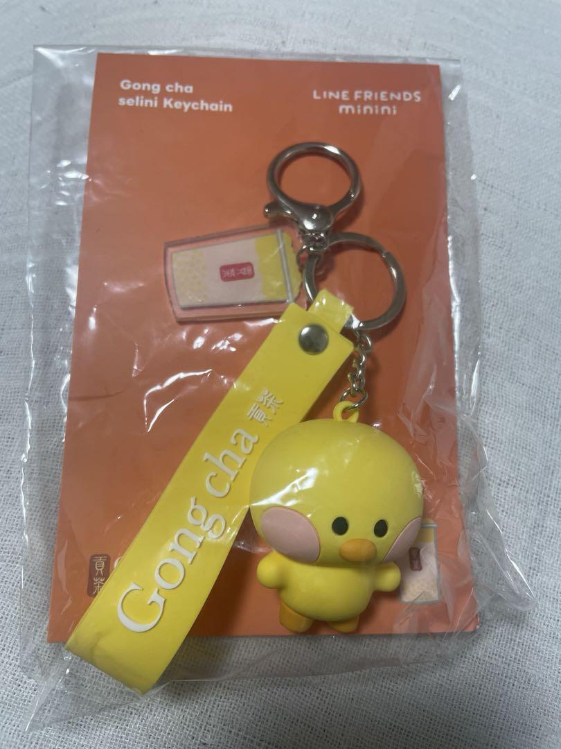 ゴンチャ LINE FRIENDS キーホルダー - メルカリ