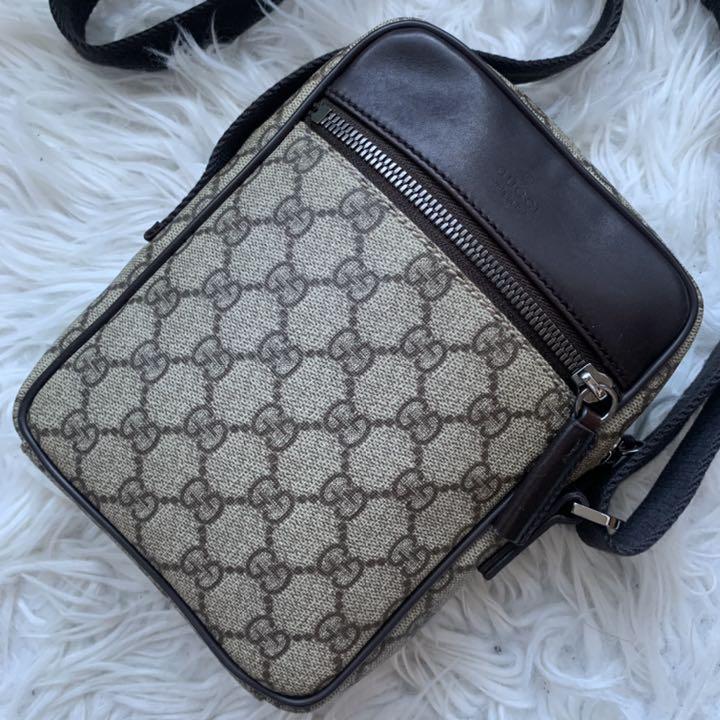 最大の割引 ポシェット ショルダーバッグ GG柄 PVC×レザー グッチ GUCCI 極美品 - ショルダーバッグ