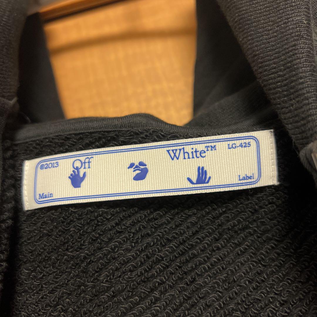 Off white Diag パーカー！オフホワイト