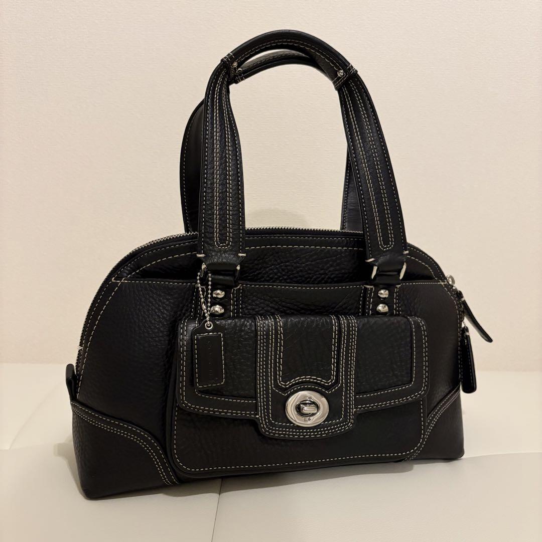 coach コーチ　ヴィンテージ　バッグ　ブラック　y2k