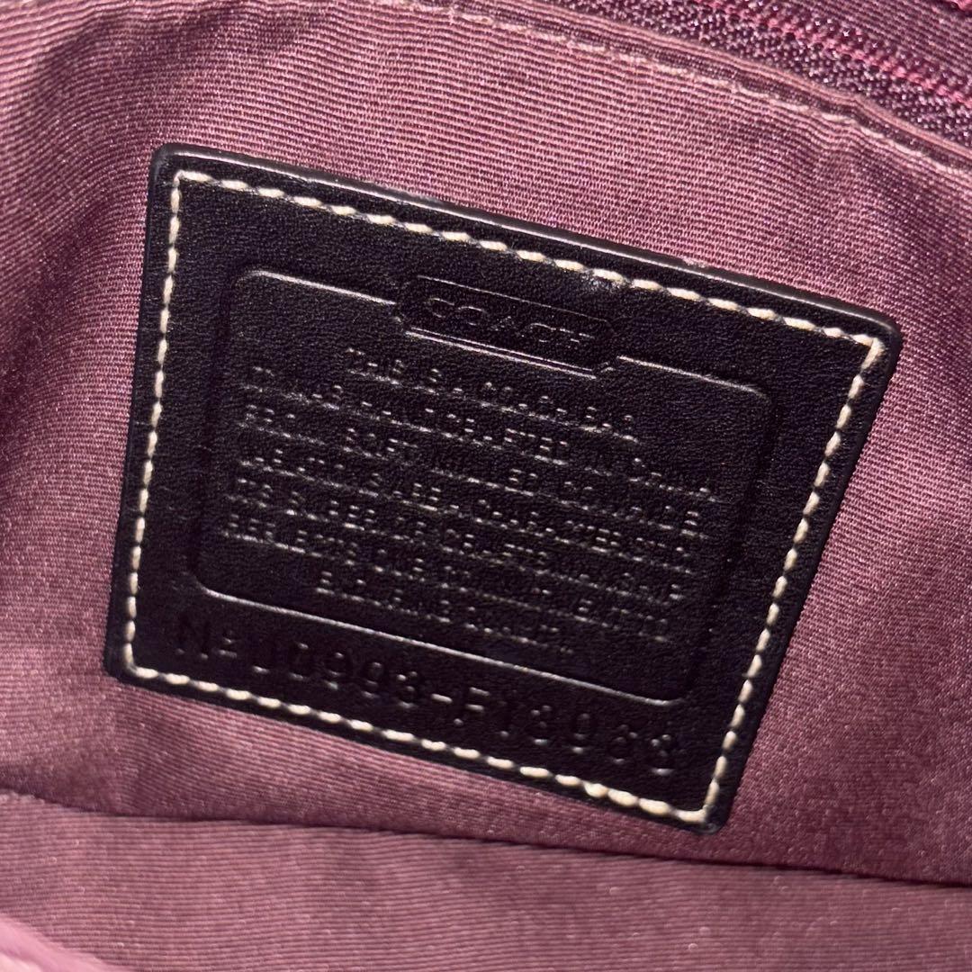 coach コーチ　ヴィンテージ　バッグ　ブラック　y2k