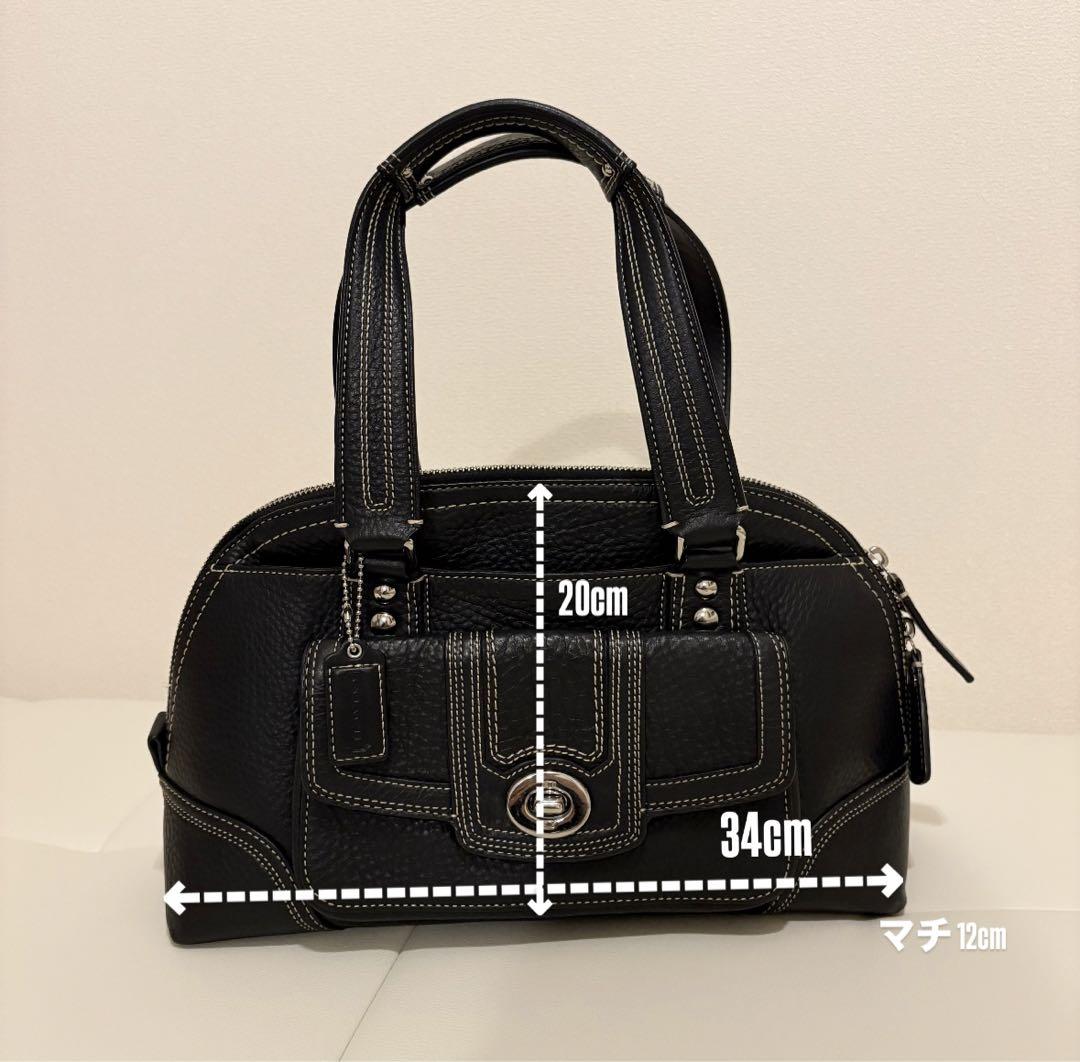 coach コーチ　ヴィンテージ　バッグ　ブラック　y2k