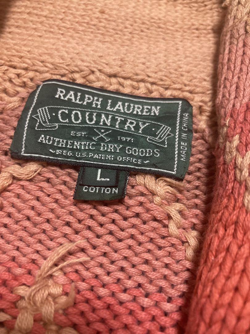 ラルフローレン　ネイティブカーディガン　ポロカントリー　polo country