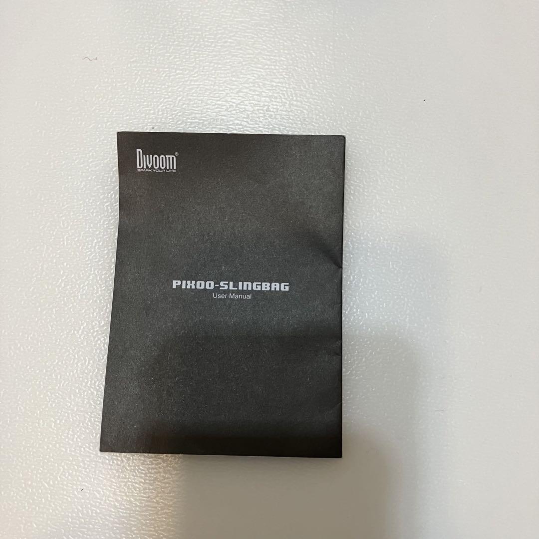 Pixoo Sling Bag ピクセルアートバッグ　美品　Divoom ボディ