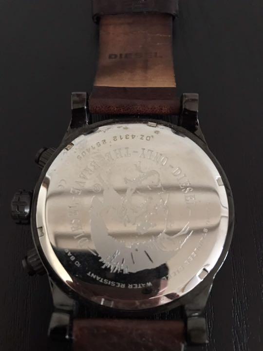 最新作豊富な 稼働品 腕時計 メンズ ディーゼル DIESEL 美品 革バンド レザー g0nsw-m57973616964 人気定番定番