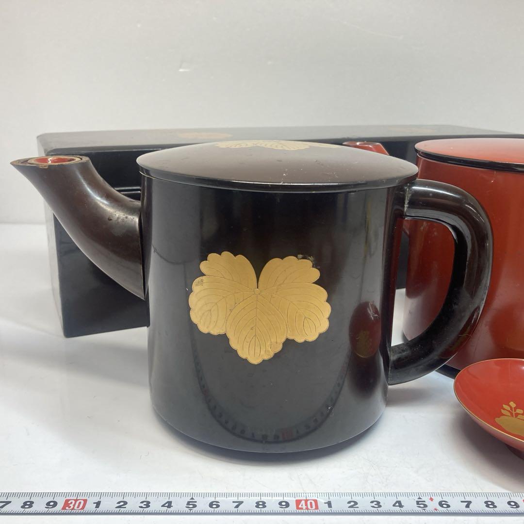 時代　蒔絵　塗物セット　東さ6-0325⑤