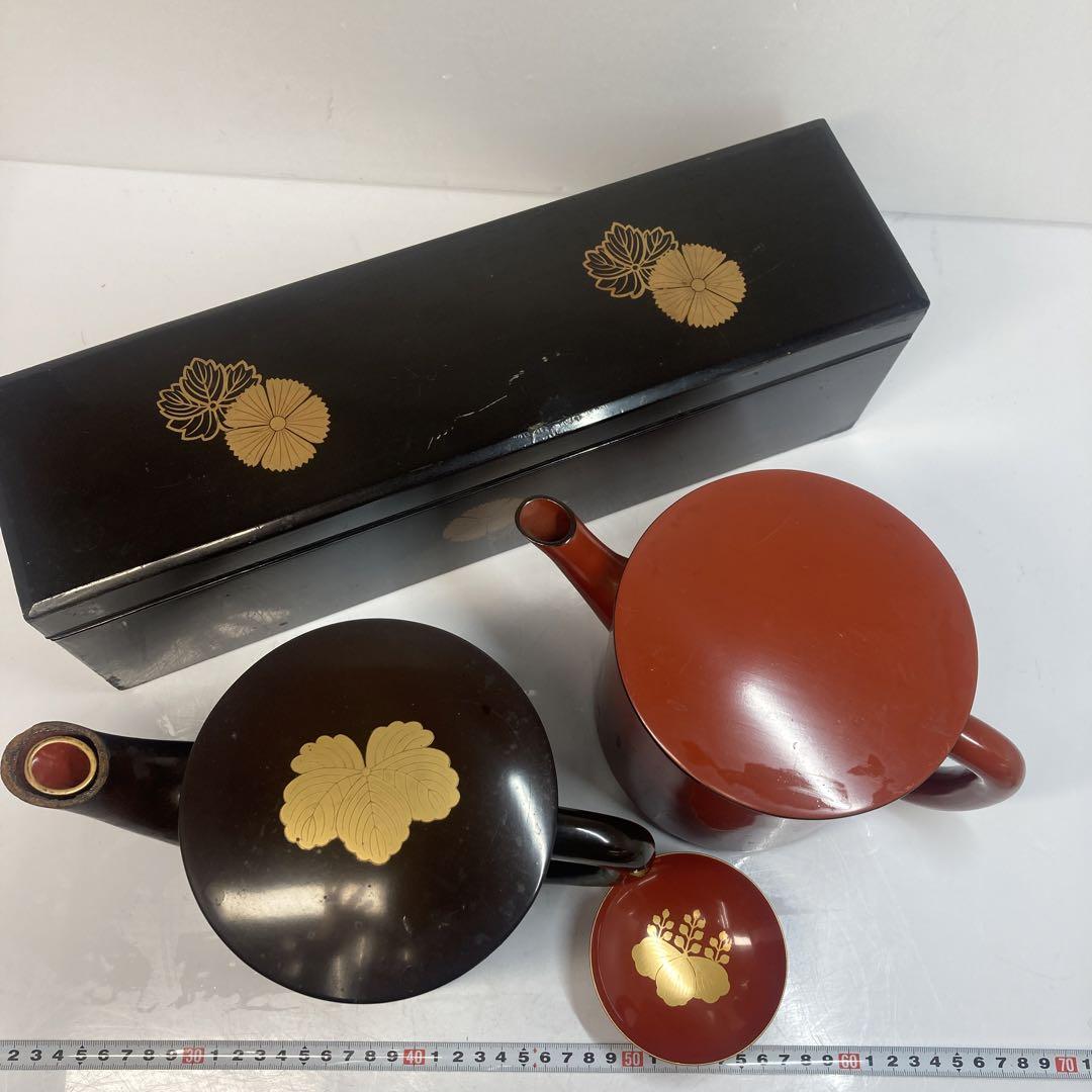時代　蒔絵　塗物セット　東さ6-0325⑤