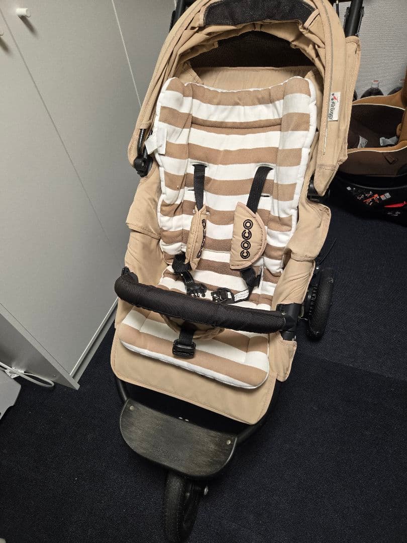 直接取引限定★AirBuggy エアバギー ココ ブレーキ 廃盤色キャメル