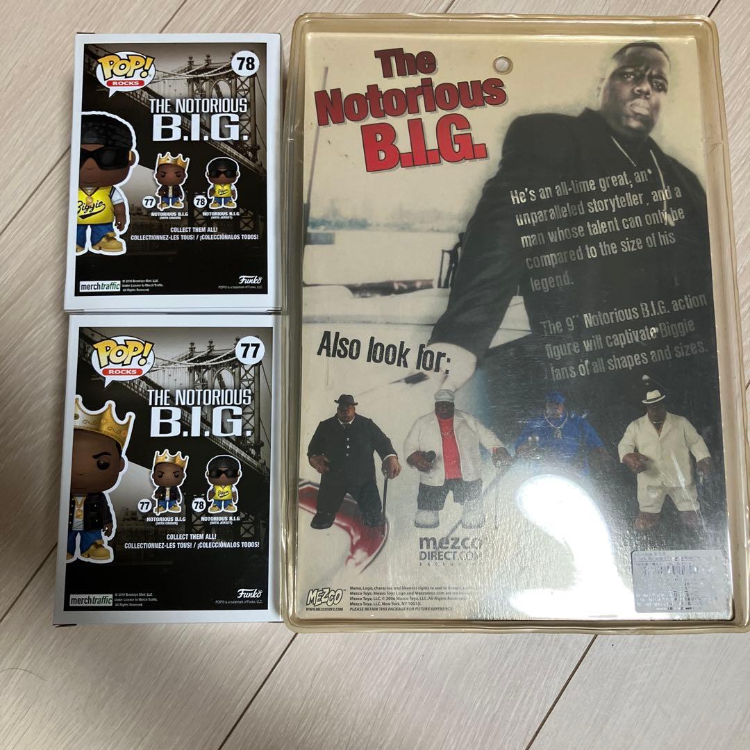 Notorious B.I.G. フィギュアセット ビギー セット Funko Notorious B.I.G. フィギュアセット ビギー セット Funko