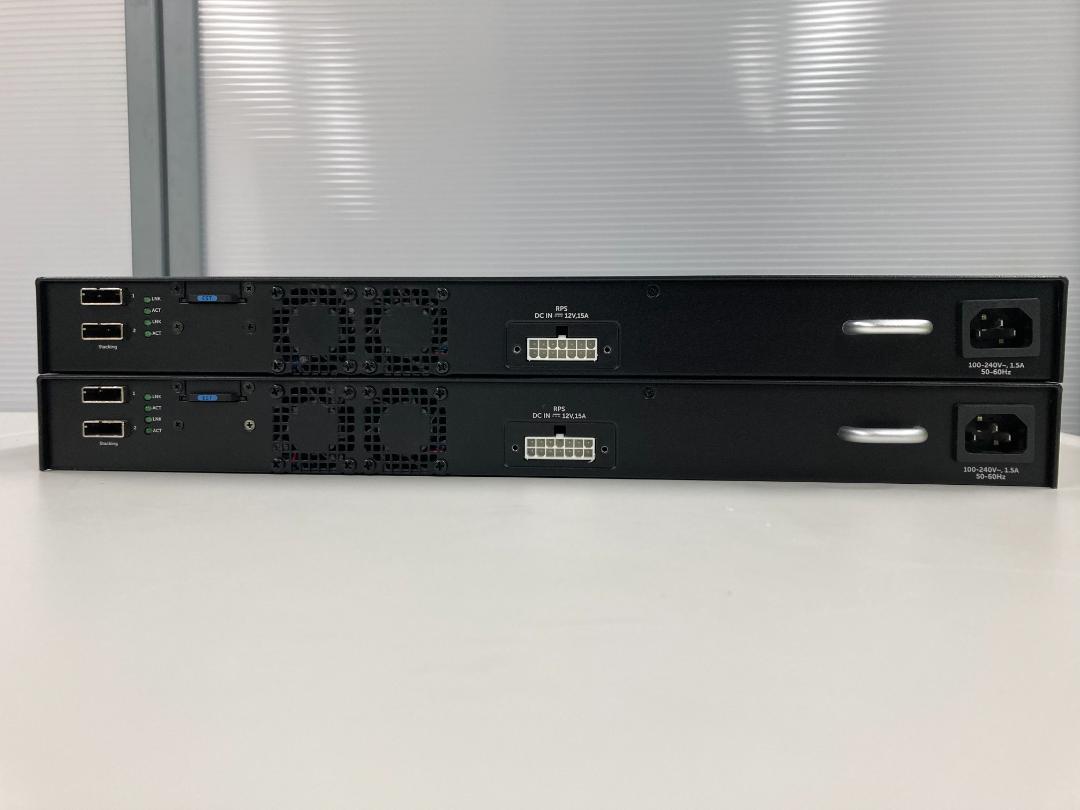 DELL PowerConnect N2048×2台＋RPS720×1台 DELL PowerConnect N2048×2台＋RPS720×1台 ②
