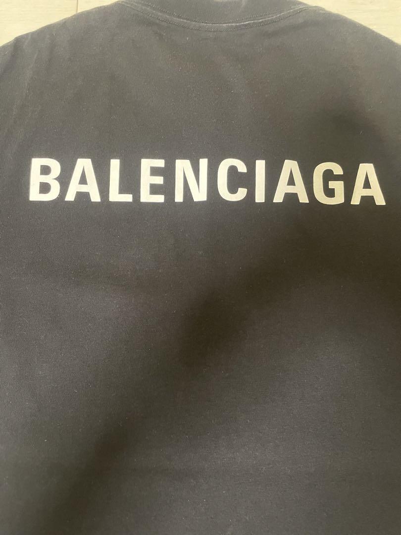 BALENCIAGA ブラック tシャツ