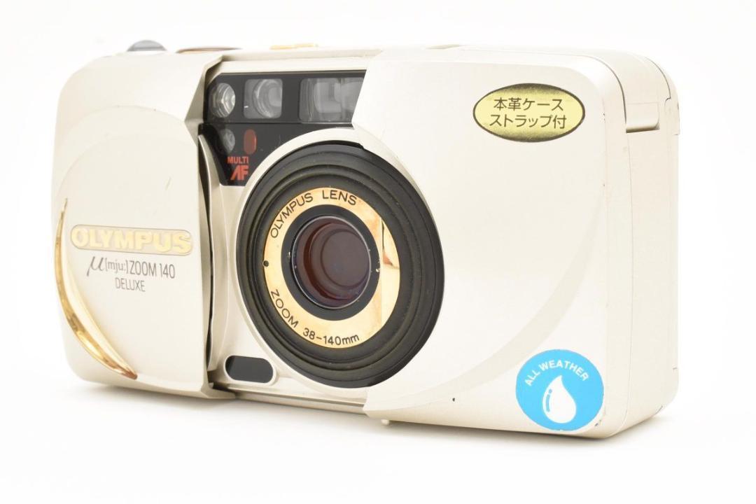 OLYMPUS μ mju 140 DELUXE コンパクト フィルムカメラ - メルカリ