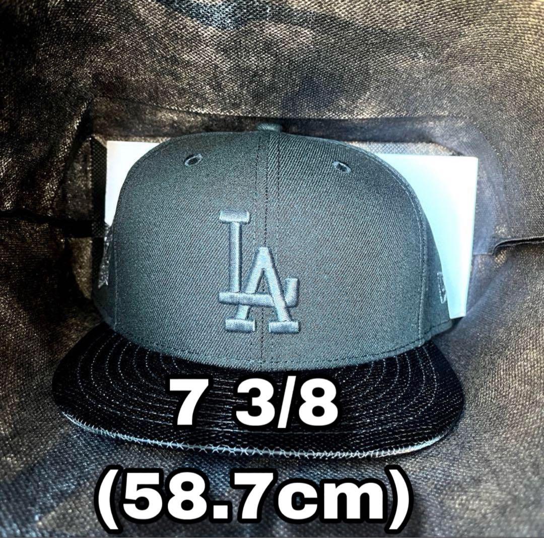59FIFTY Black Snake ロサンゼルス・ドジャース58.7cm