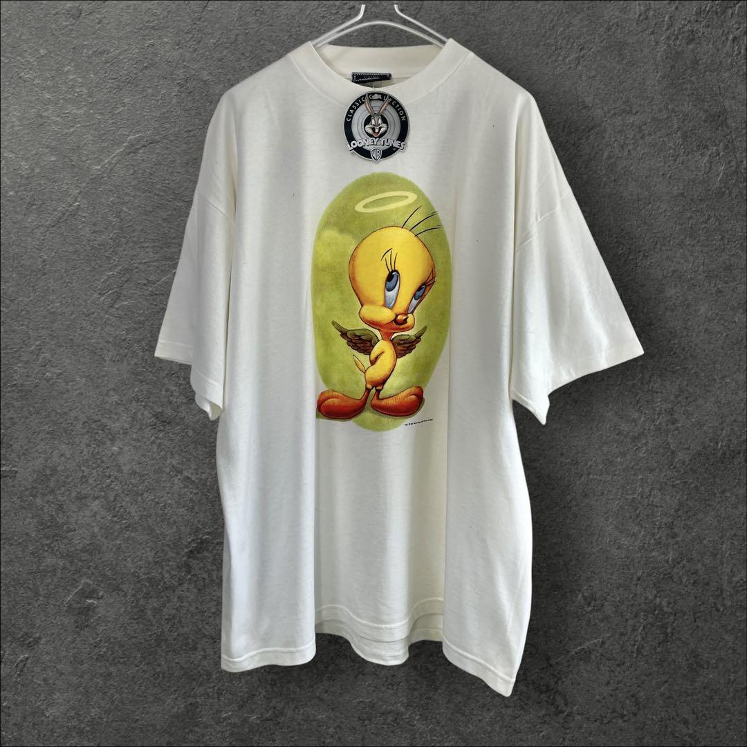 新品未使用ルーニー・テューンズ トゥイーティー バード エンジェル Tシャツ