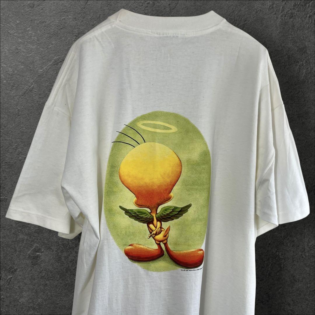新品未使用ルーニー・テューンズ トゥイーティー バード エンジェル Tシャツ