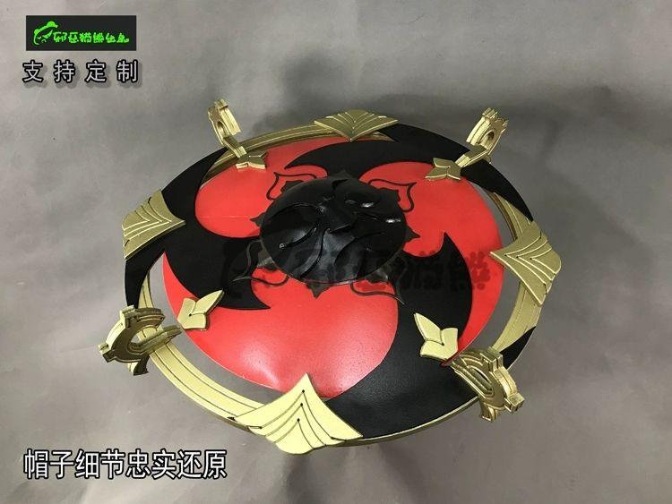原神げんしん 散兵 スカラマシュ コスプレ帽子 笠 高級感フル