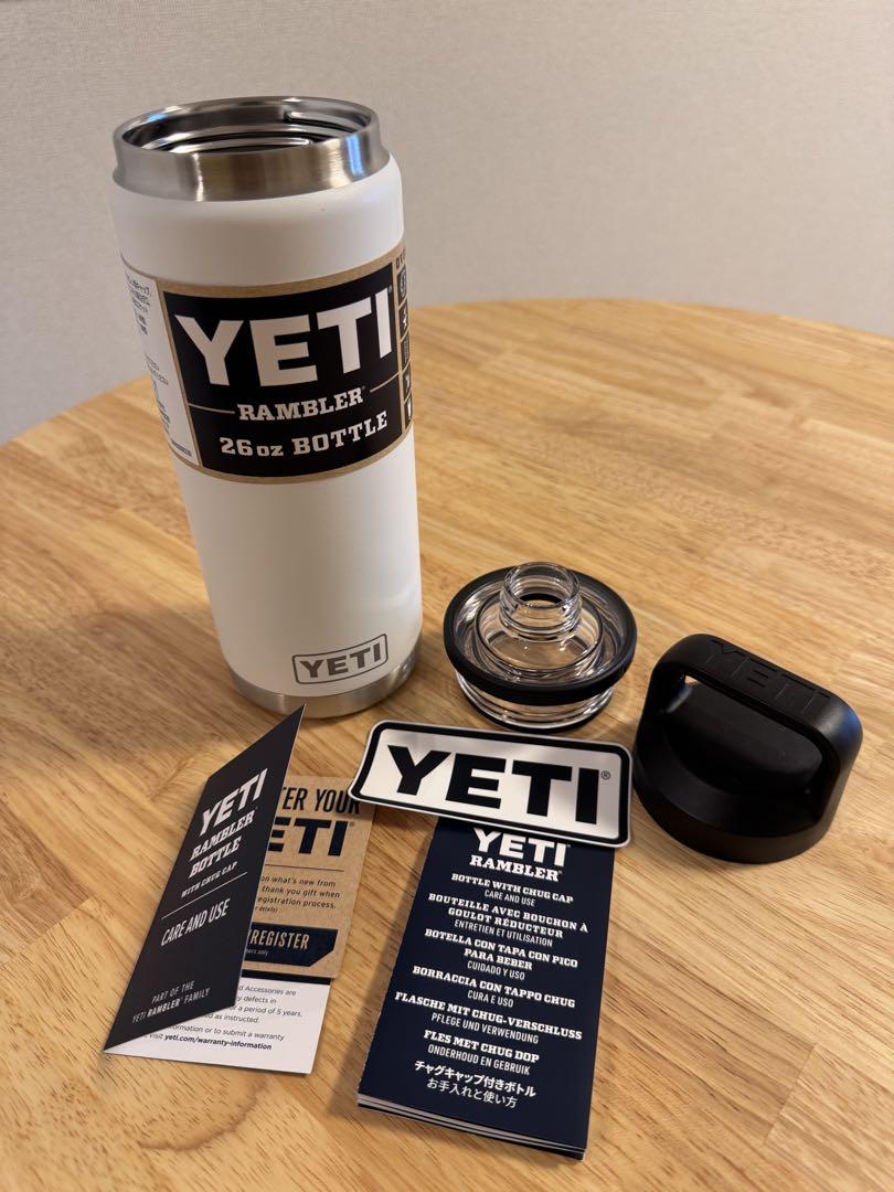 YETI Rambler 26 oz Bottle ホワイト　イエティ弁当箱・水筒
