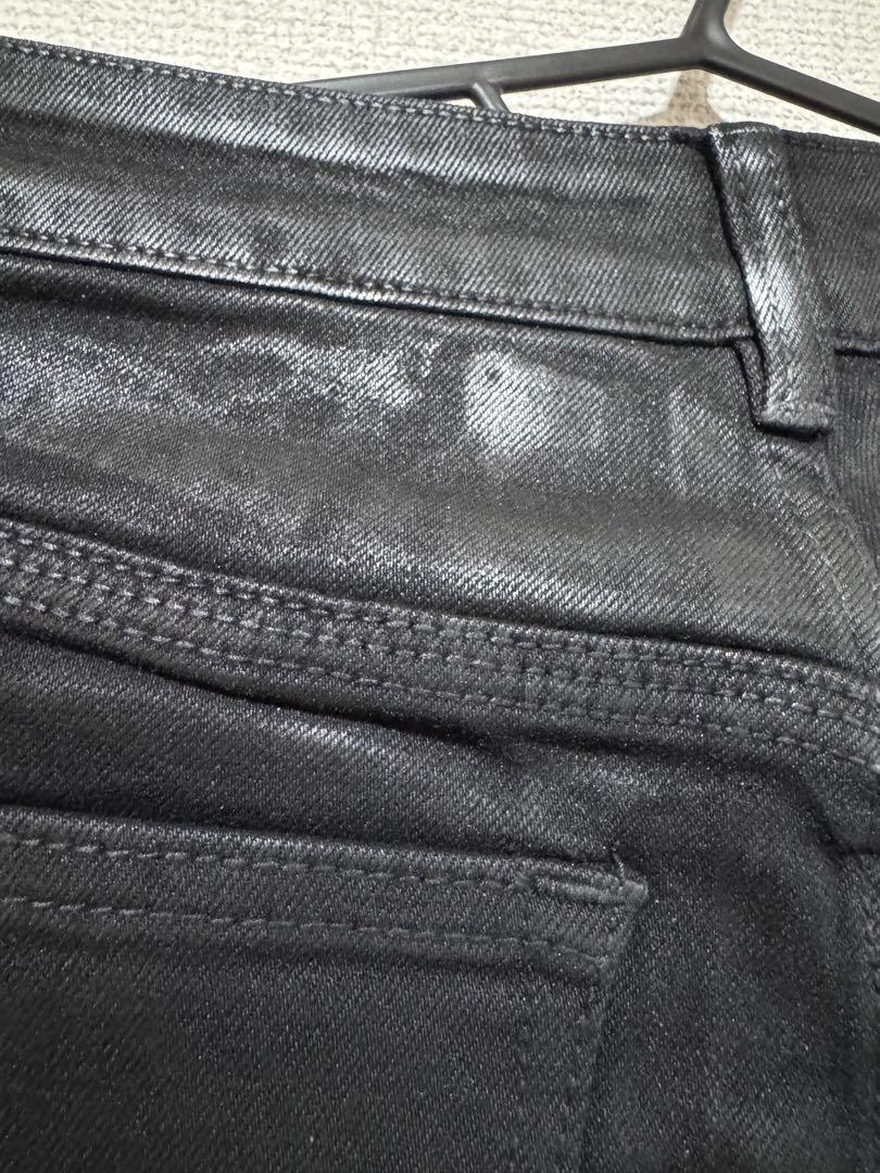 purplebrand P001 Leathered スキニージーンズ