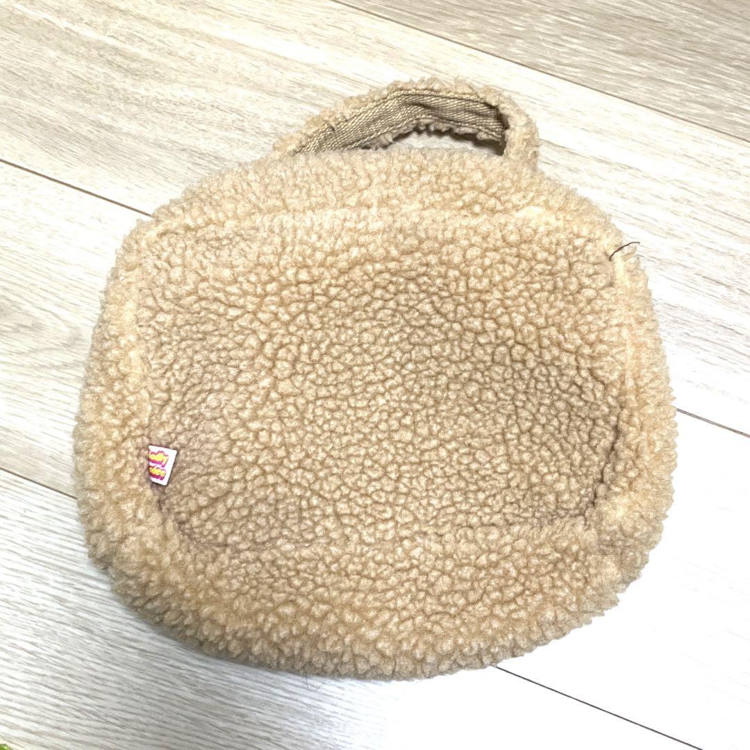 Gladly GladeeくまBAG ファー トラベルポーチ グラディー 初期