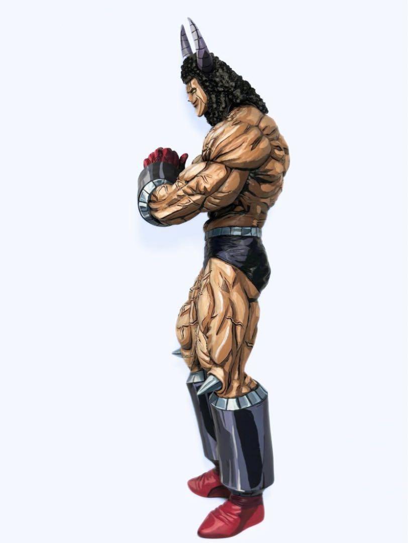 キン肉マン　バッファローマン　フィギュア　二次元彩色　リペイント　一番くじ