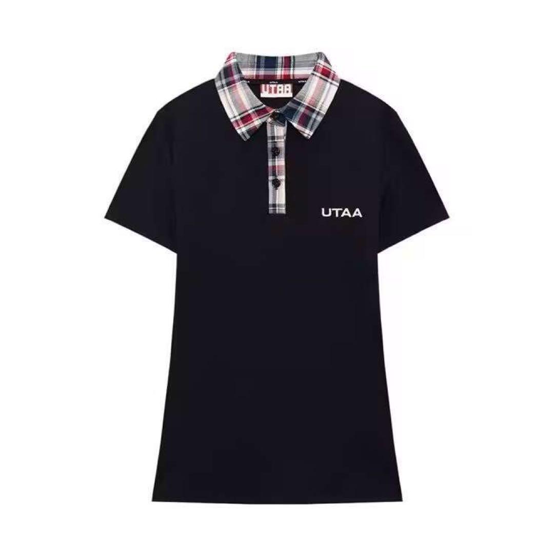 utaaゴルフレディースウェア トップス 半袖 ポロシャツ