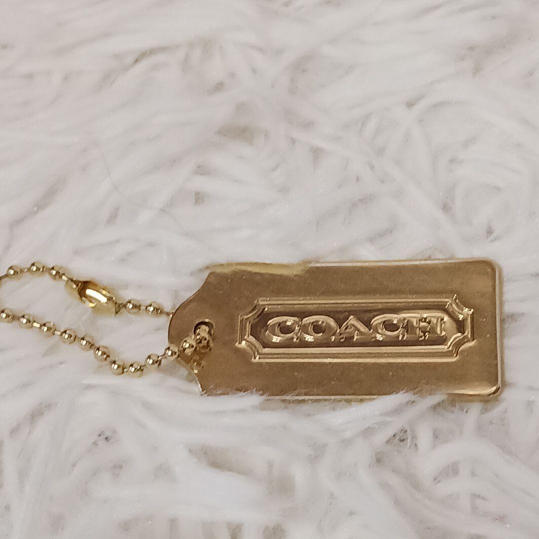 【美品】COACH ロゴ バイカラー レザー ショルダーバッグ F21180