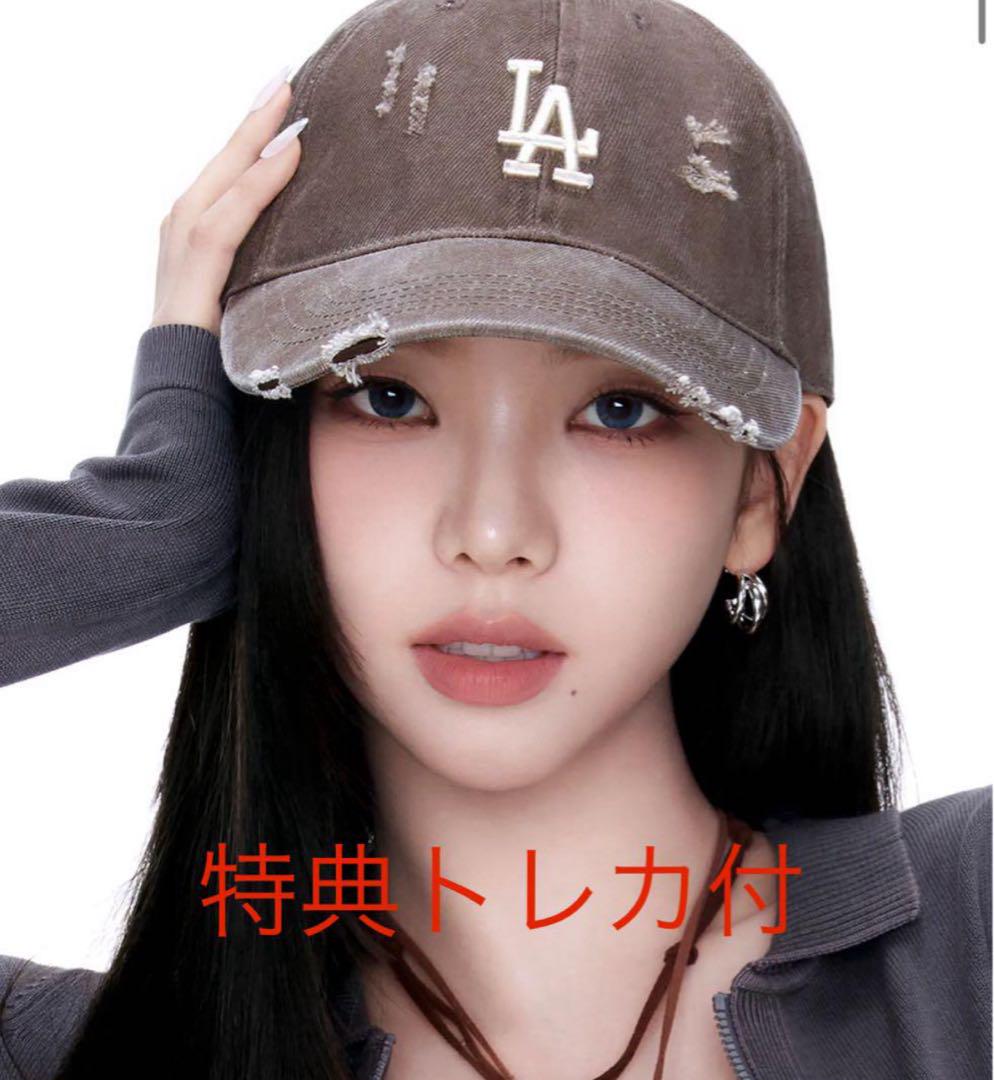 MLB ドジャース ダメージ ウォッシュ キャップ カリナ 韓国 特典トレカ付 MLB ドジャース ダメージ ウォッシュ キャップ カリナ 韓国 特典