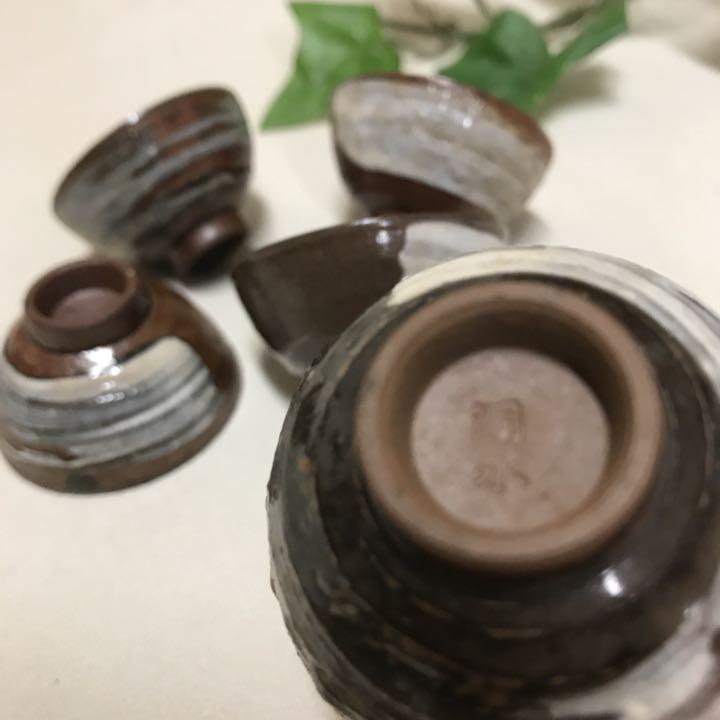 萬古焼 骨董品 アンティーク 刷毛目 縁起物 GxQZE-m57985778009 名工 人見洞永 酒器 恵比寿様 得価在庫