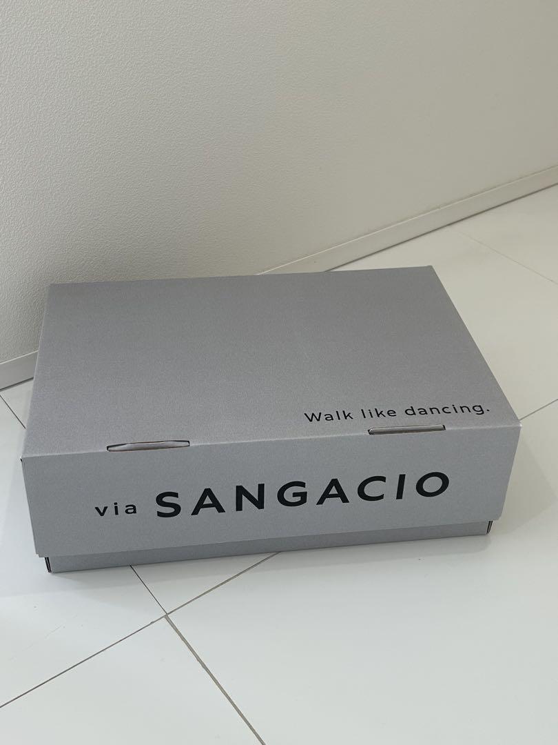 【新品/未使用品】SANGACIO ゴルフシューズ ホワイト/レッド