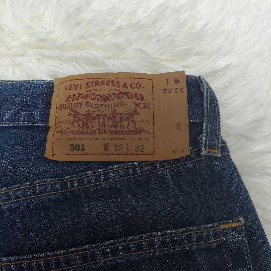 90s 00s リーバイス 501 USA製 デニムパンツ ブルー 鬼ひげ 90s 00s リーバイス 501 USA製 デニムパンツ ブルー 鬼ひげ