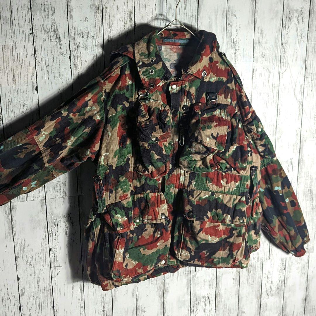 Swiss army スイス軍 アルペンカモジャケット 古着