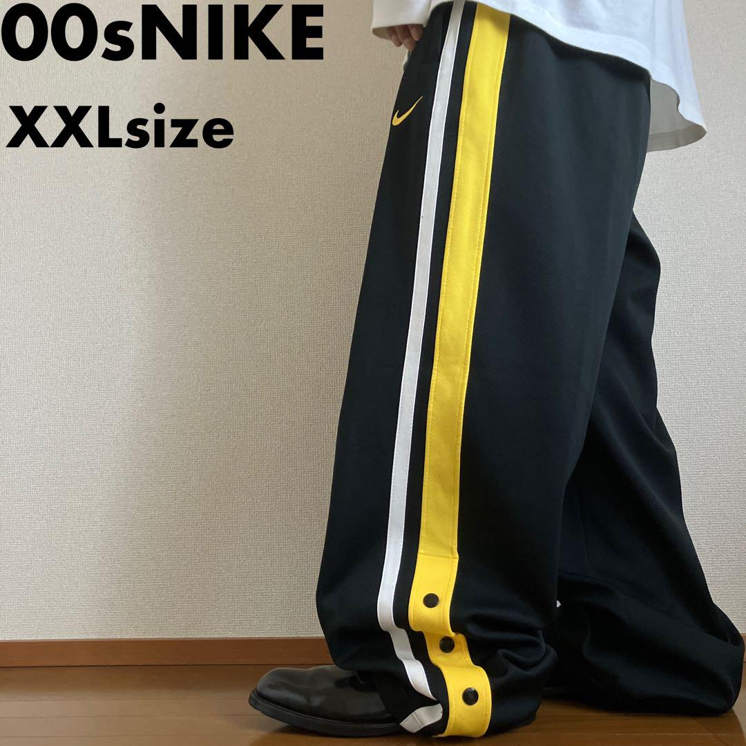 超極太XXLサイズ 00s OLD NIKE バギートラックパンツ B系Y2K