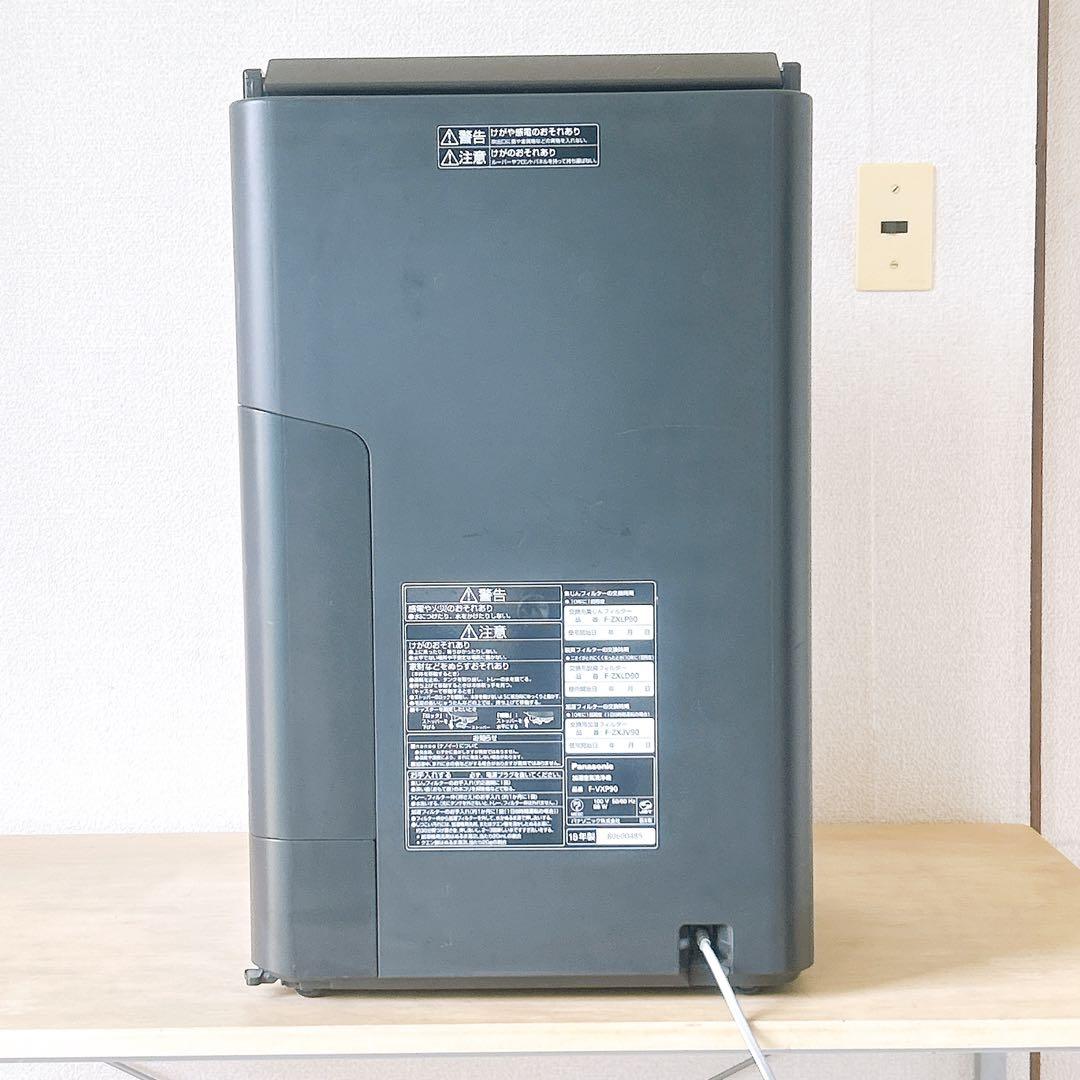 panasonic 加湿空気清浄機 F-VXP90 ナノイーX 2018年製 黒