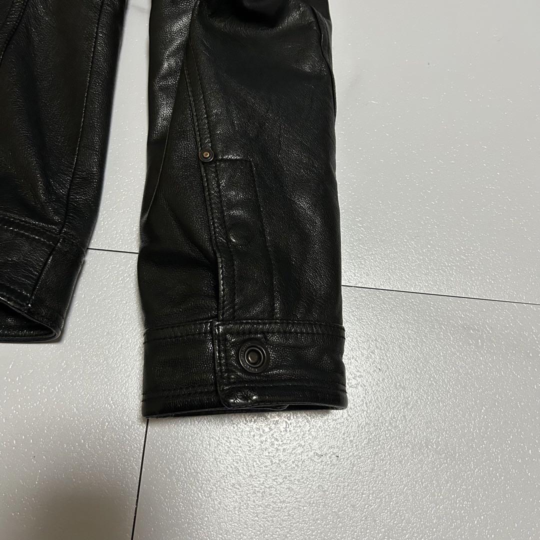 ジャケット・アウター 00s archive vintage leather jacket y2k