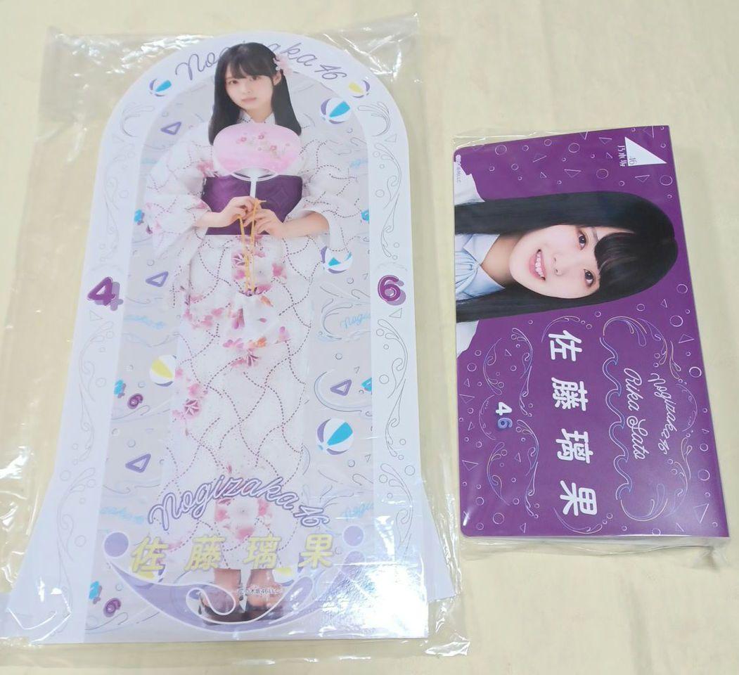 乃木坂46 佐藤璃果 46cm全身パネル 個別フォトアルバム