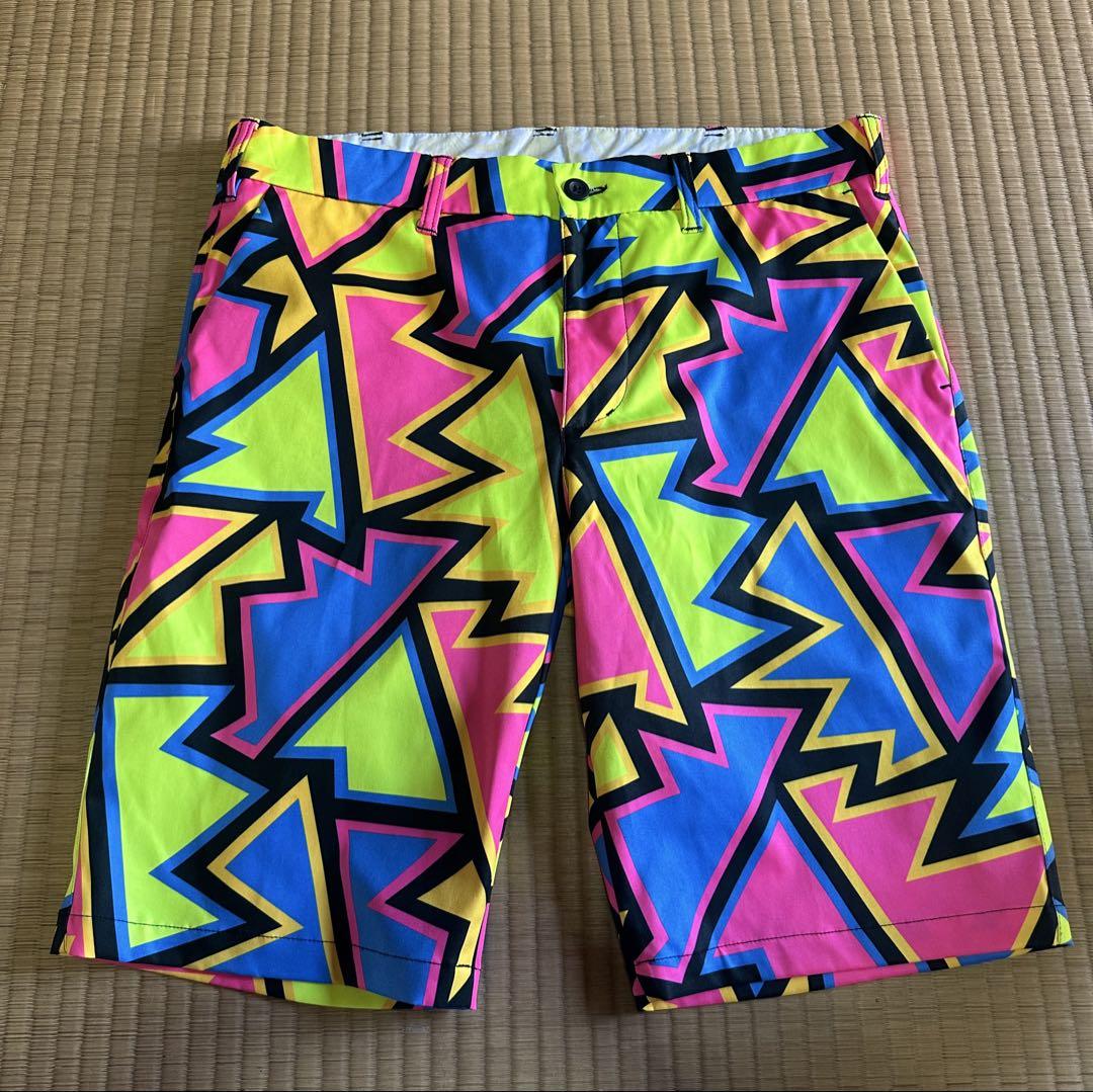 LOUDMOUTH ラウドマウス マルチカラー 総柄 ハーフパンツ