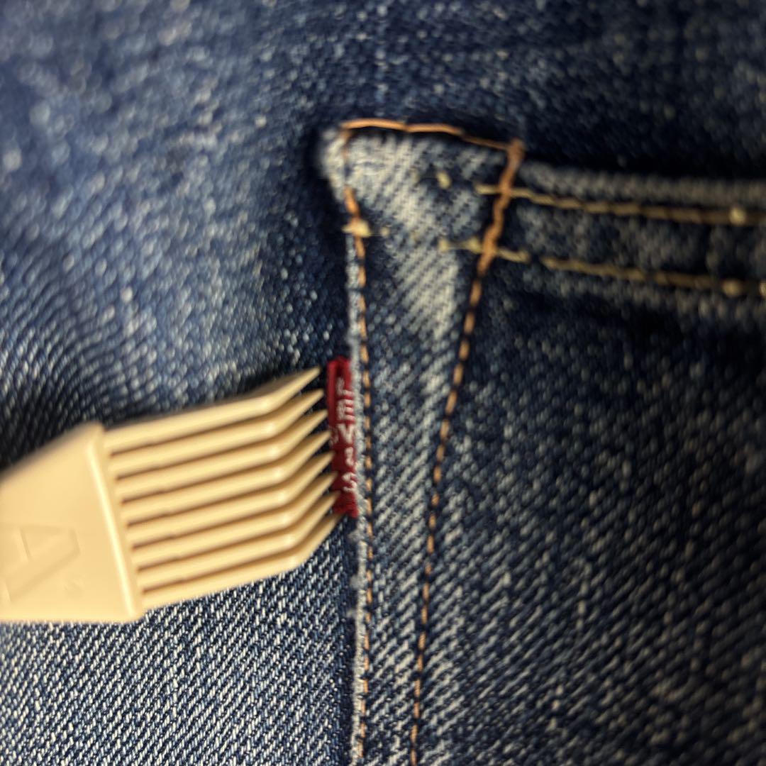 希少 Levi's 501xx 復刻 BIGE ペイント 縦落ち vintage