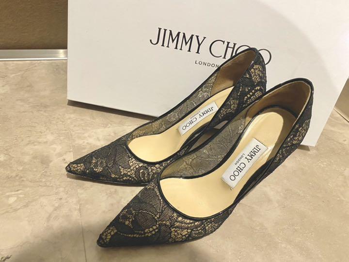 イエロー系,23cm日本未入荷 jimmy Choo ジミーチュウ パンプス レース ...