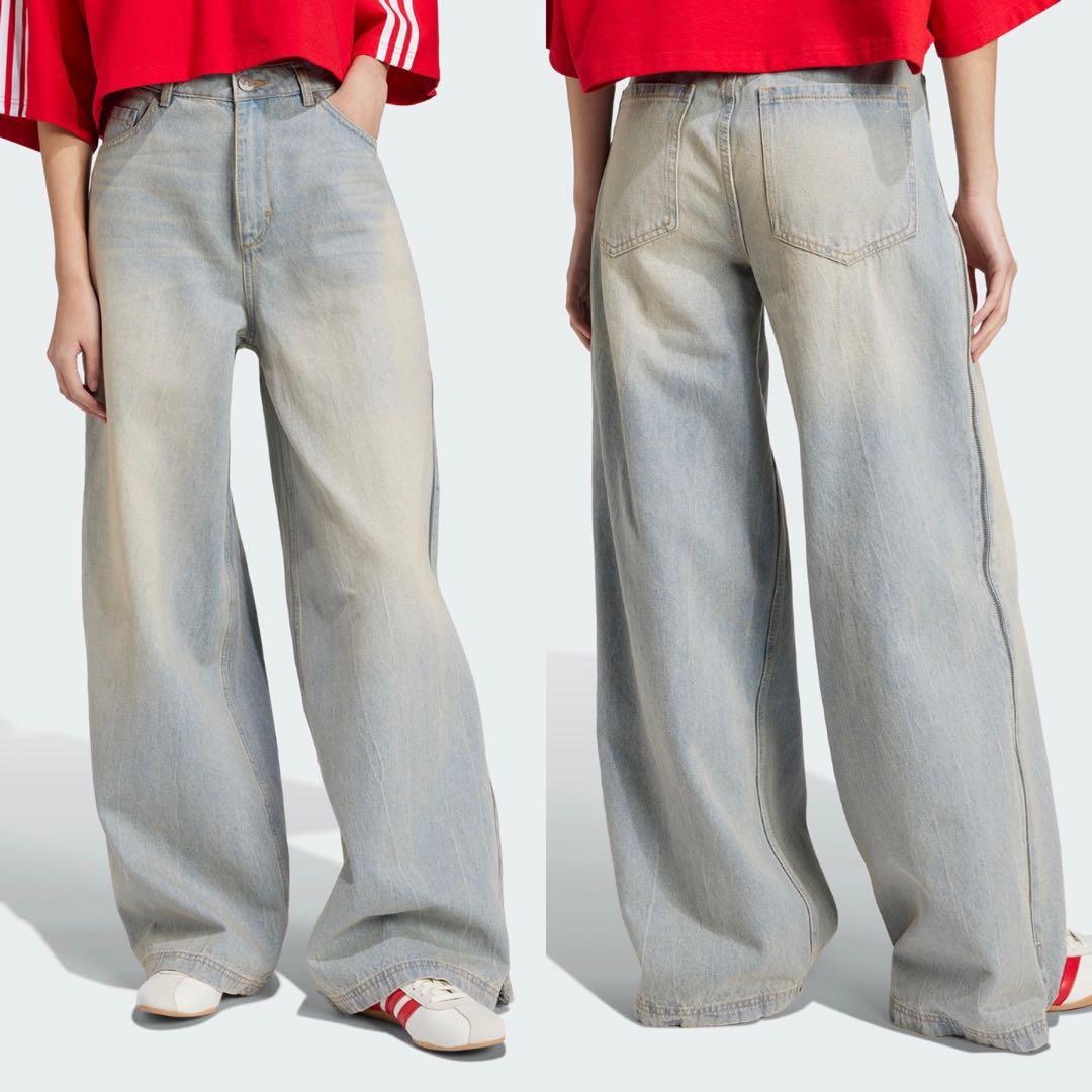 新品⭐️アディレニウム シーズン3 ジップウォッシュド デニムパンツ 24 ブルー 新品⭐️アディレニウム シーズン3 ジップウォッシュド デニムパンツ 24 ブルー