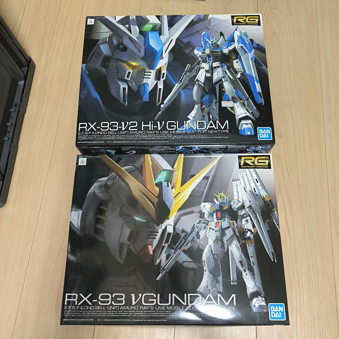 新品未開封・セット】RG 1/144 Hi-νガンダム & νガンダム - メルカリ