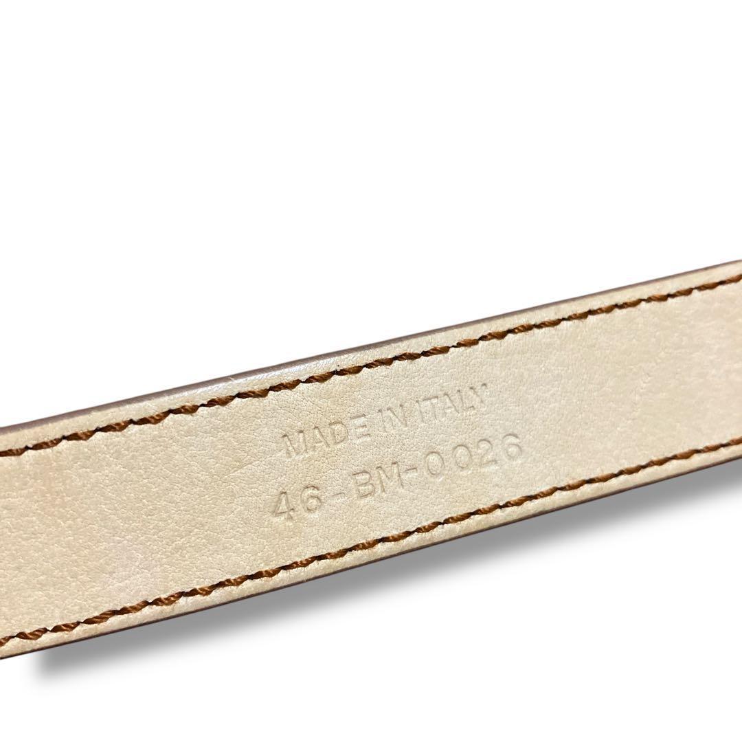 小物 Christian Dior by Galliano leather belt