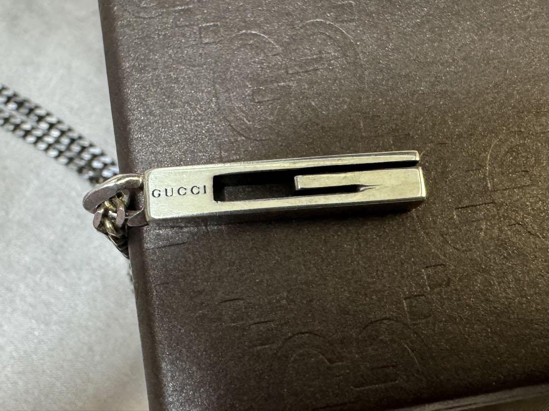 グッチ　GUCCI Gモチーフ　ネックレス　シルバー925