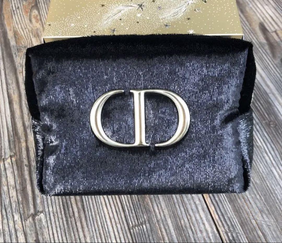 ChristianDior ディオール クリスマス限定　ポーチ　BLACK ディオール クリスマス限定 ポーチ BLACK 10点セット