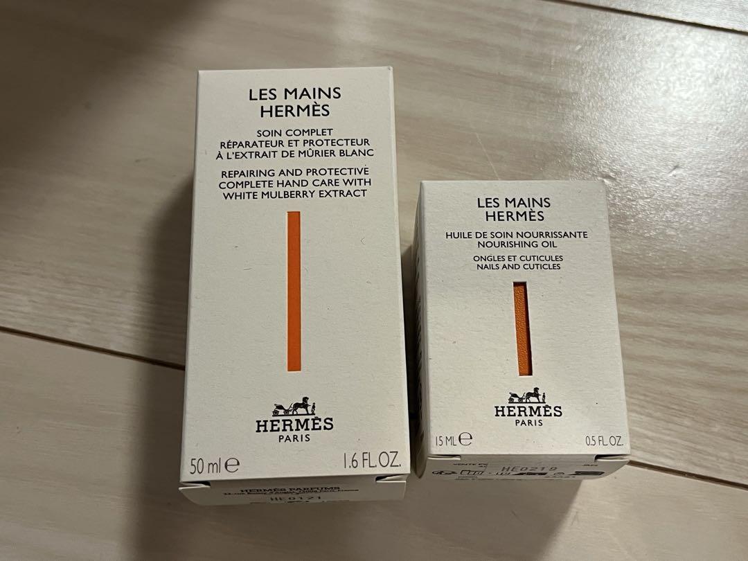 新品 HERMES ハンドクリーム 、ネイル&キューティクルオイル セット
