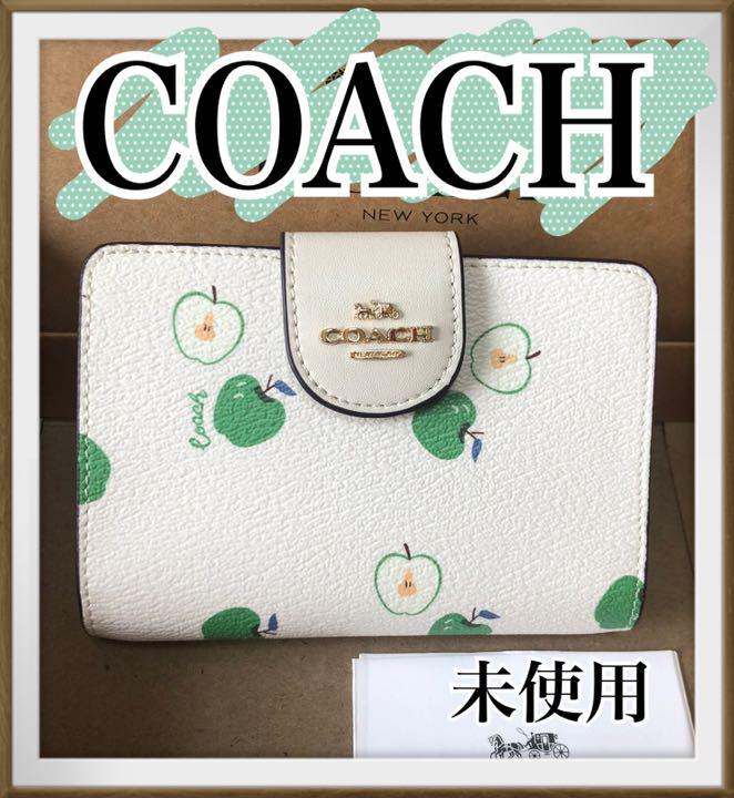 38%割引ホワイト系【正規逆輸入品】 新品未使用✨COACH✨コーチ✨二つ折り財布✨レディース✨白✨青リンゴ✨ 折り財布 小物ホワイト 系-MYMTORRES.COM 38%割引ホワイト系【正規逆輸入品】 新品未使用✨COACH✨コーチ✨二つ折り財布✨レディース✨白✨青リンゴ✨ 折り財布 小物ホワイト 系-MYMTORRES.COM