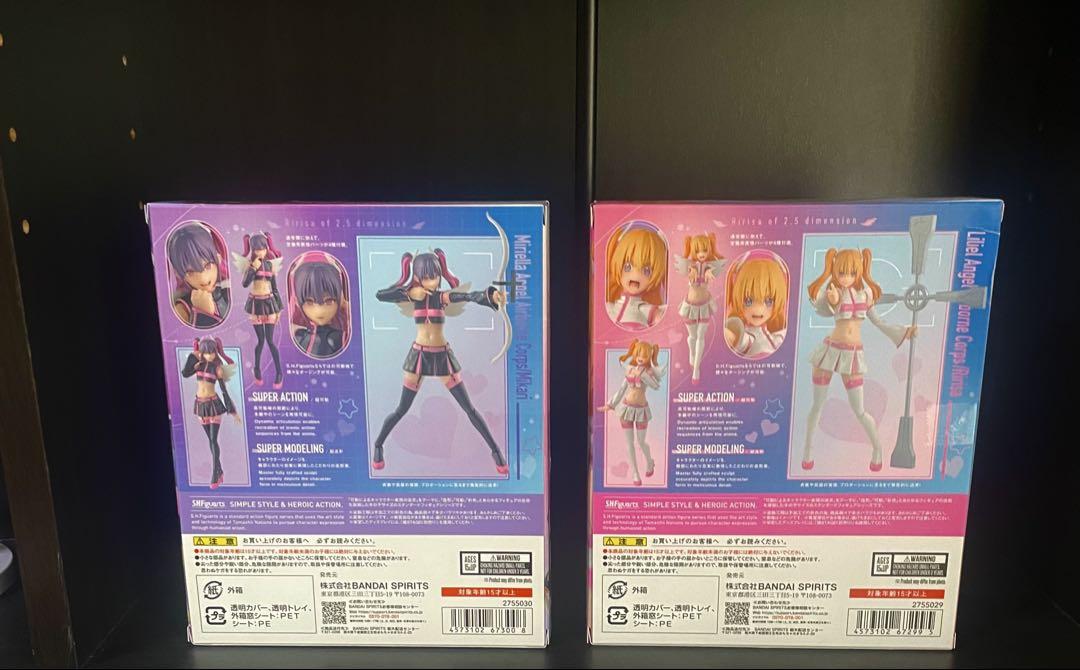 2.5次元の誘惑　SHFiguarts リリサ&ミリエラ　2種　天使空挺隊衣装