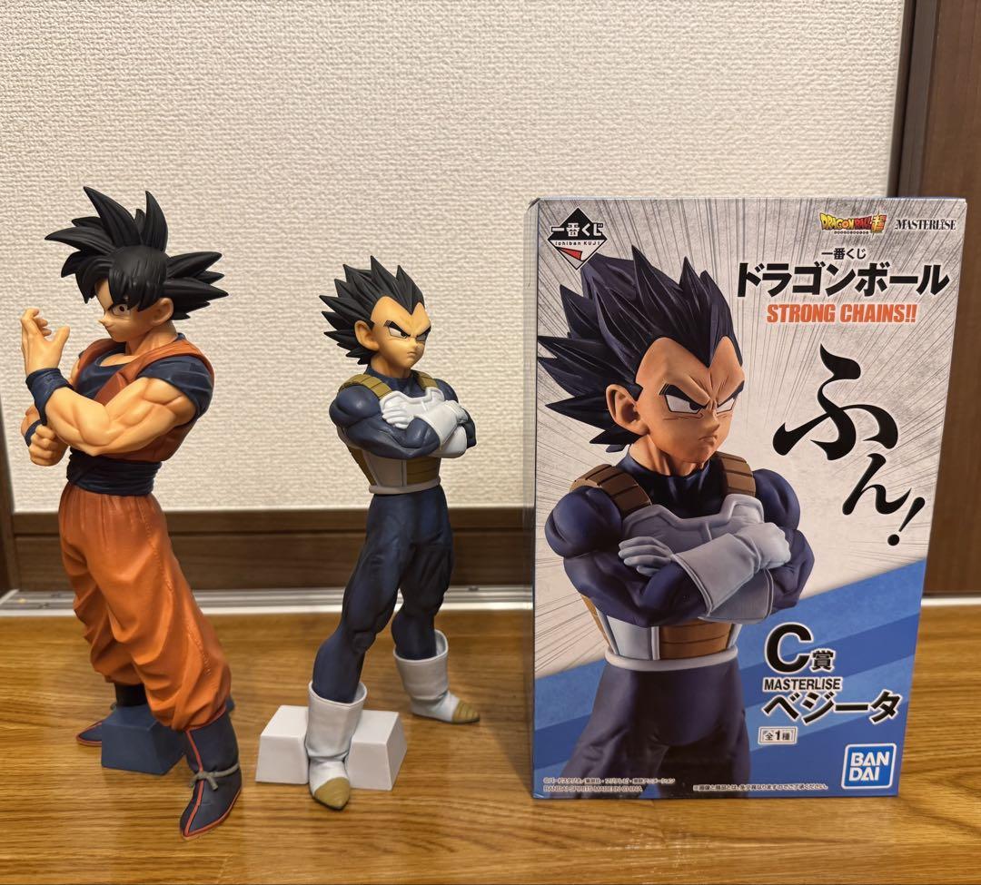 国内正規品 ドラゴンボール ストロングチェインズ C賞ベジータ D