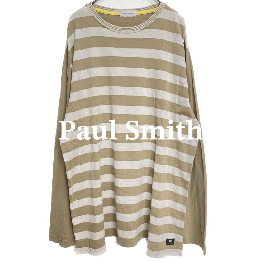 Paul Smith ポールスミス ロンＴ メンズM 長袖 Tシャツ ボーダー