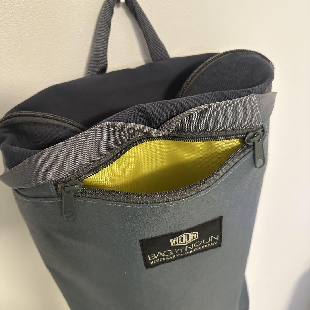 【ネット限定】 BAG´n´NOUN グレー バックパック バッグ